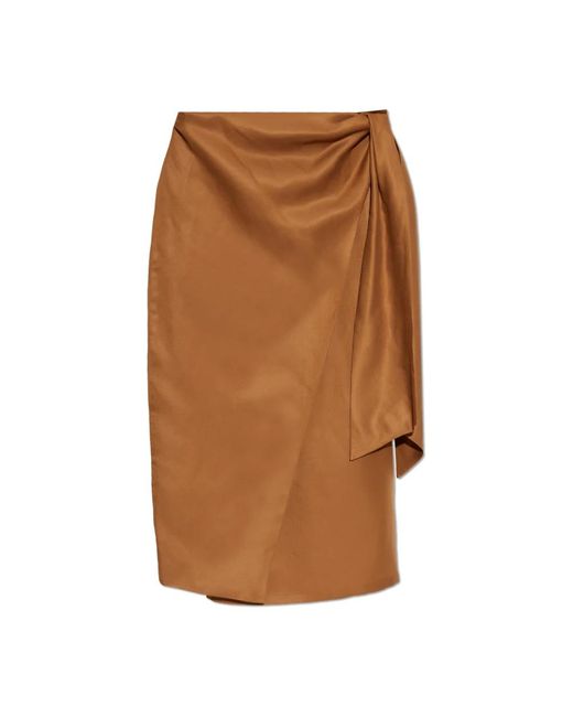 Midi Skirts Max Mara de color Brown