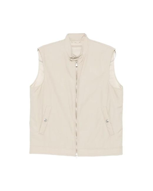 Eleventy Natural Waistcoats for men