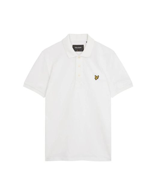 Lyle & Scott White Polo Shirts for men