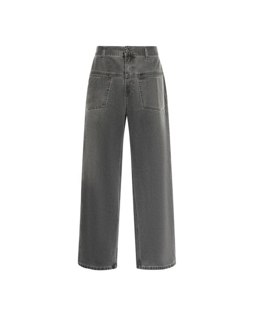 Axel Arigato Gray Wide Jeans for men