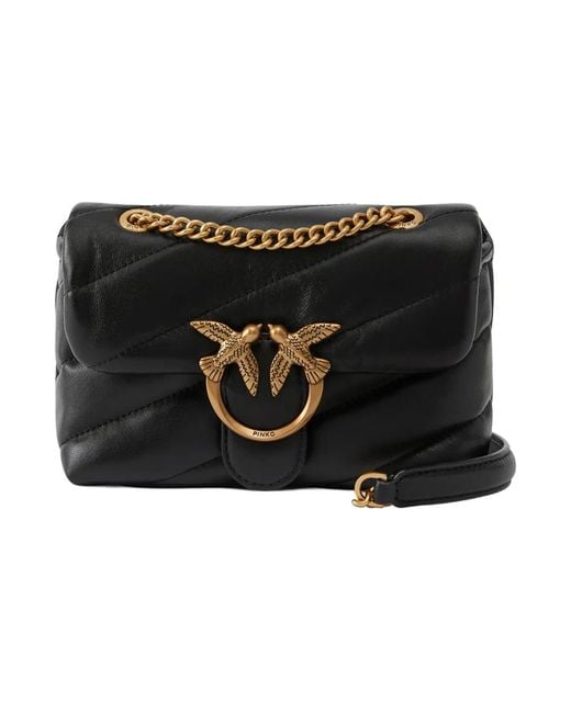 Pinko Black Shoulder Bags