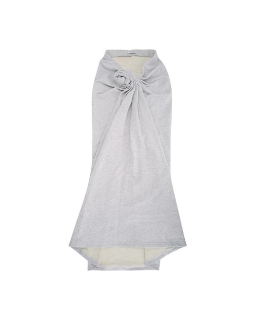 Magda Butrym Gray Maxi Skirts