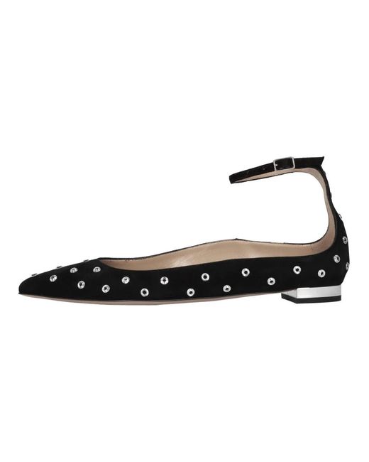 Aquazzura Black Ballerina Shoes
