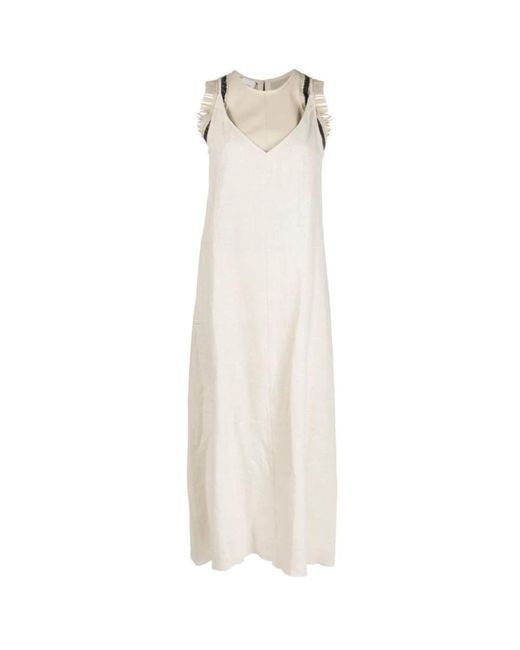 Alysi White Midi Dresses