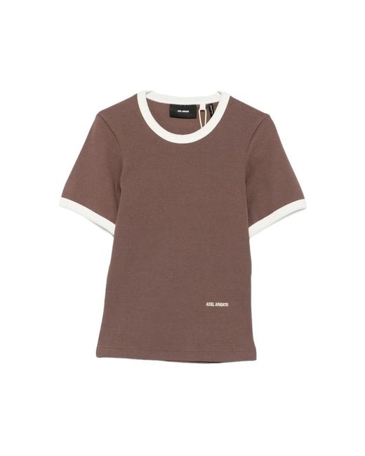 Axel Arigato Brown T-Shirts
