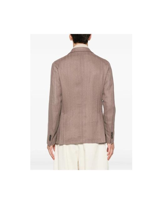Tagliatore Brown Jacket for men