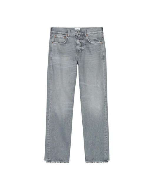 Closed Gray Straight Fit Jeans