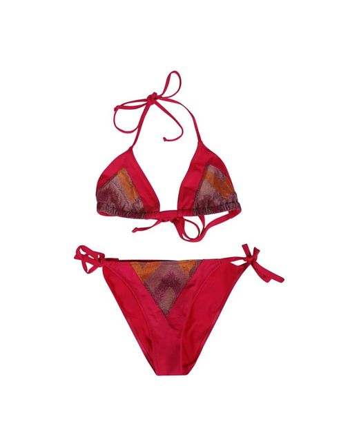Feel me fab Red Bikinis
