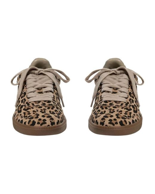 Sofie Schnoor Luipaardprint Sneakers in het Brown