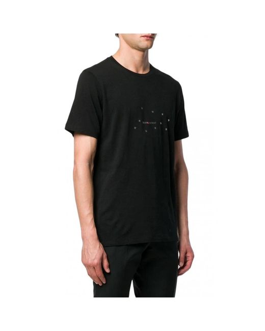 Saint Laurent Black T-Shirts for men
