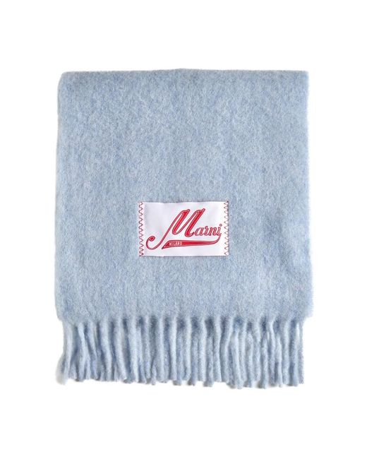 Marni Accessoires ,Blauw ,Wol Stijlvolle Modellen Collectie in het Blue
