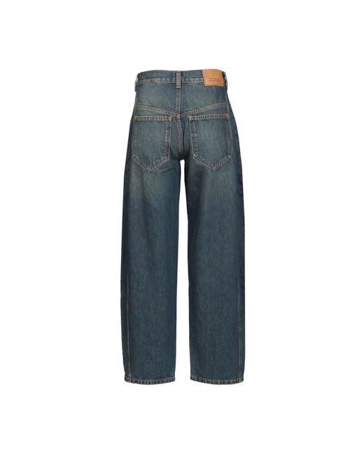 Isabel Marant Blue Straight Fit Jeans