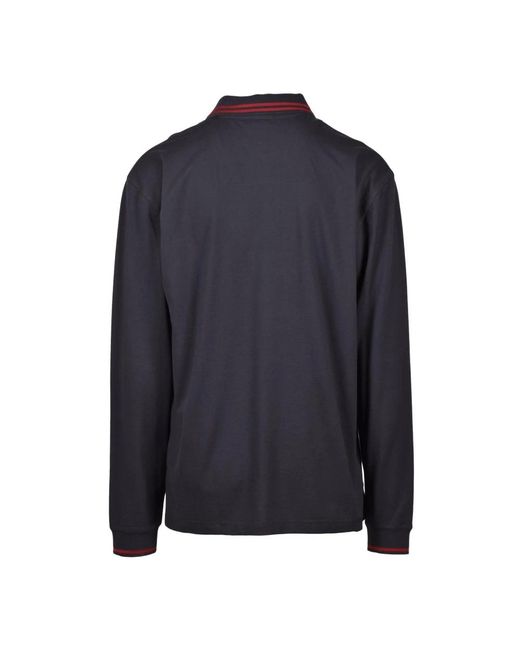 Aeronautica Militare Blue Polo Shirts for men