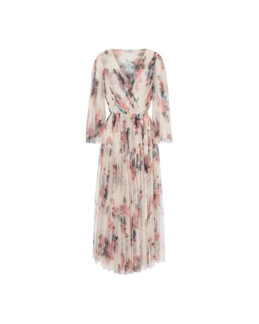 Philosophy Di Lorenzo Serafini Pink Midi Dresses