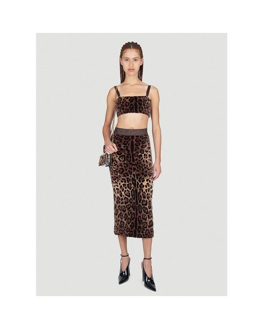 Dolce & Gabbana Black Sleeveless Tops
