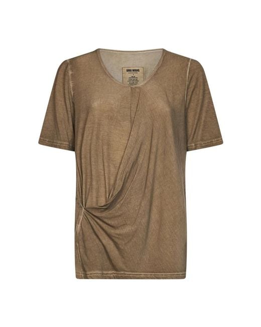 Uma Wang Brown T-Shirts