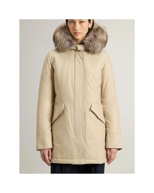 Woolrich Natural Parkas