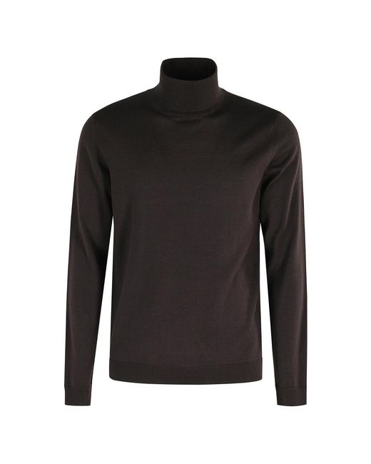 Roberto Collina Black Turtlenecks for men