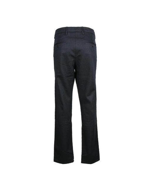 Dondup Wollmischung baumwolle elasthan hose in Blue für Herren