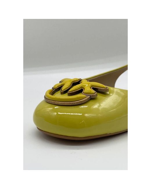 Pinko Yellow Ballerina Shoes