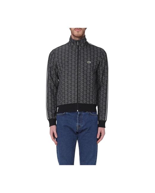 Lacoste Black Bomber Jackets for men