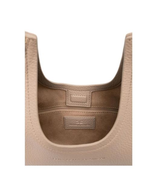 Elisabetta Franchi Gray Shoulder Bags