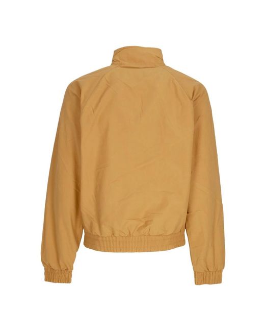 Nike Fitness ,Bruin ,Katoen Waterafstotende Herenjas Flax/Wit in het Natural voor heren