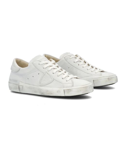 Philippe Model White Sneakers for men
