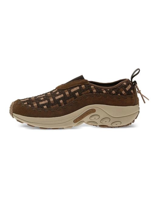 Merrell Schoenen ,Bruin ,Geweven Jungle Moc Evo Schoenen in het Brown voor heren