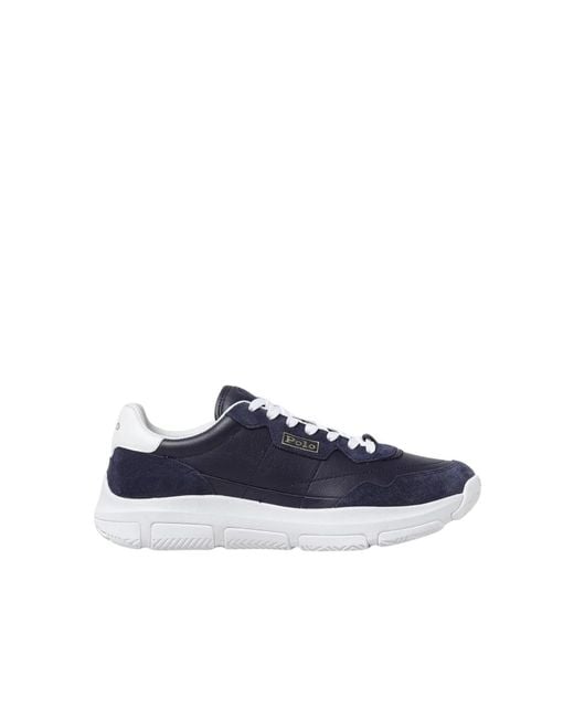Polo Ralph Lauren Blue Sneakers for men