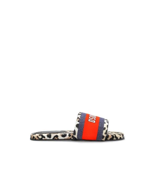 Sliders DSquared² en coloris Red
