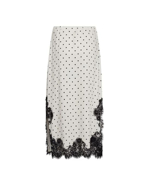 co'couture Rokken ,Wit ,Midi Rokken in het White