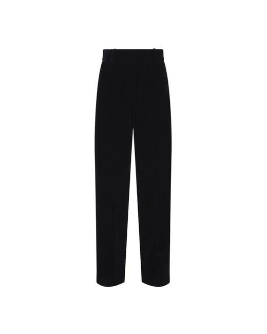 Giorgio Armani Black Straight Trousers