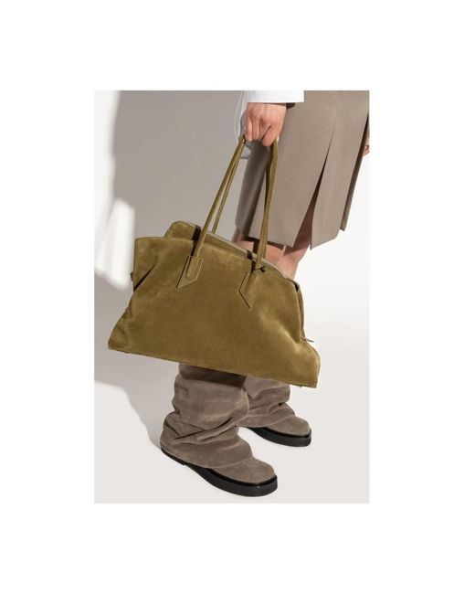 The Attico Green Shoulder Bags