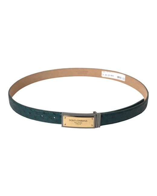 Dolce & Gabbana Green Belts