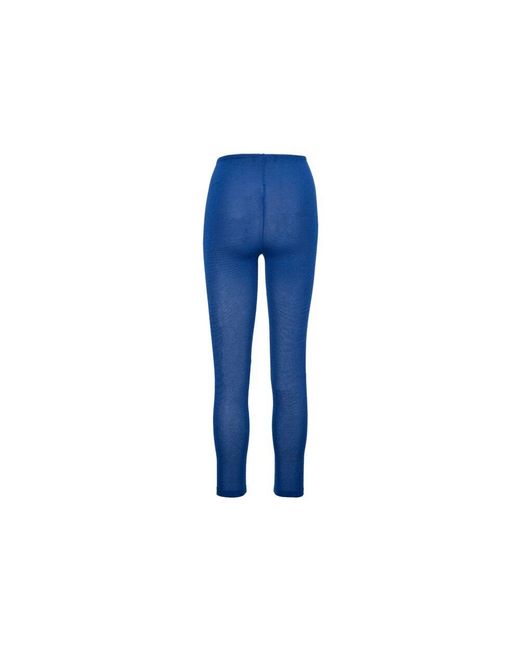 Elisabetta Franchi Blue Leggings zum hineinschlüpfen