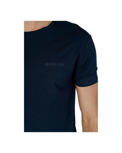 Gas Blue T-Shirts for men