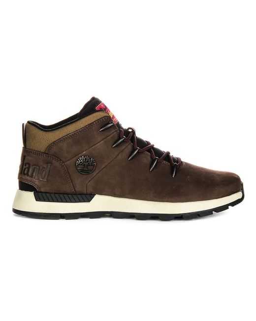 Timberland Brown Lace-Up Boots for men