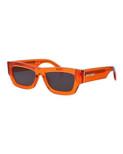 Palm Angels Orange Stylische sonnenbrillen für sonnige tage
