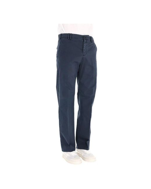 PT Torino Blaue Maßgeschneiderte Hose Worn Out Linie in Blue für Herren