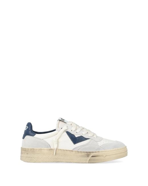 4b12 Hyper-U3002 Sneaker in het White voor heren