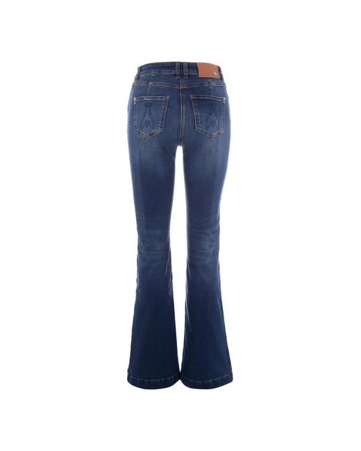Patrizia Pepe Blue Flared Jeans