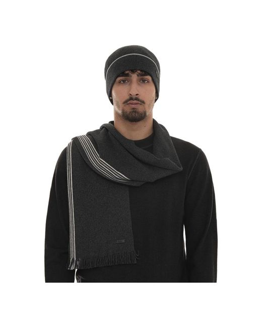 Winter Scarves di HUGO in Black da Uomo