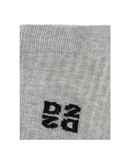 DSquared² Sokken Met Logo in het Gray voor heren