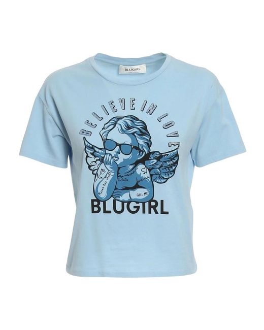 Blugirl Blumarine Blue T-Shirts