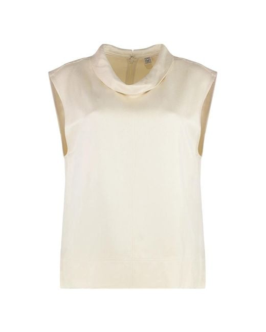 Totême  Sleeveless Tops in het Natural
