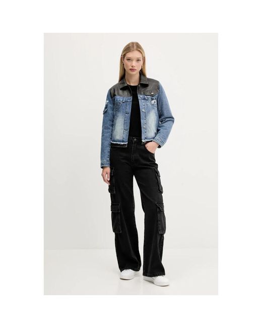 Desigual Constra Jacket in het Blue