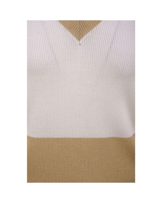 Drumohr Natural Weiße Jacke Modell L0Lv464B