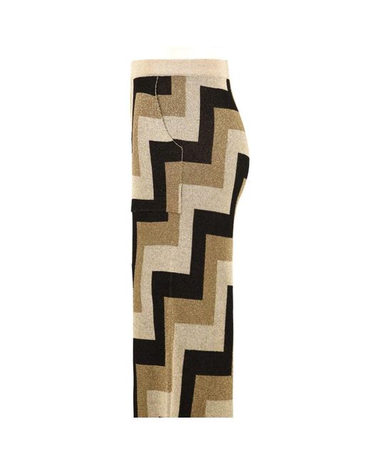 Akep Wide Trousers in het Multicolor
