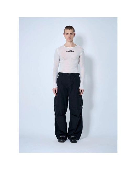 Wide Trousers 032c de hombre de color Blue